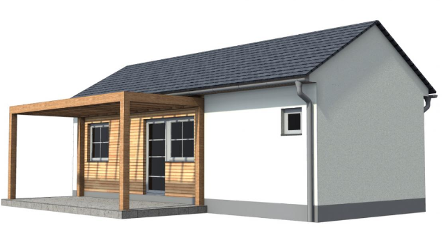Dřevostavba Standard 35m²